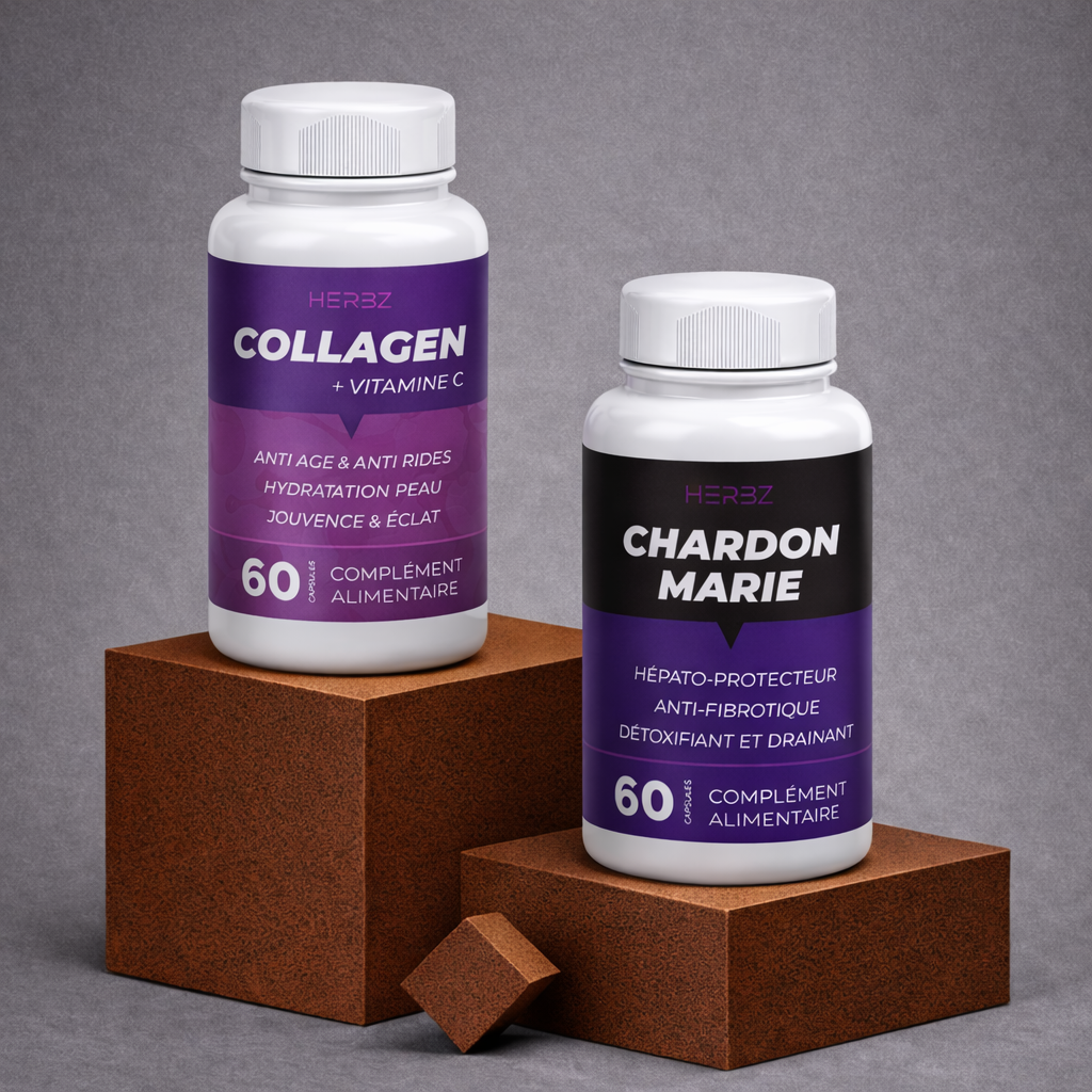 Collagène + Chardon Marie – Perte de Poids & Peau Ferme (120 Capsules)
