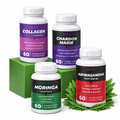 Energy & Vitality Power Pack – Moringa, Ashwagandha, Milk Thistle & Collagen