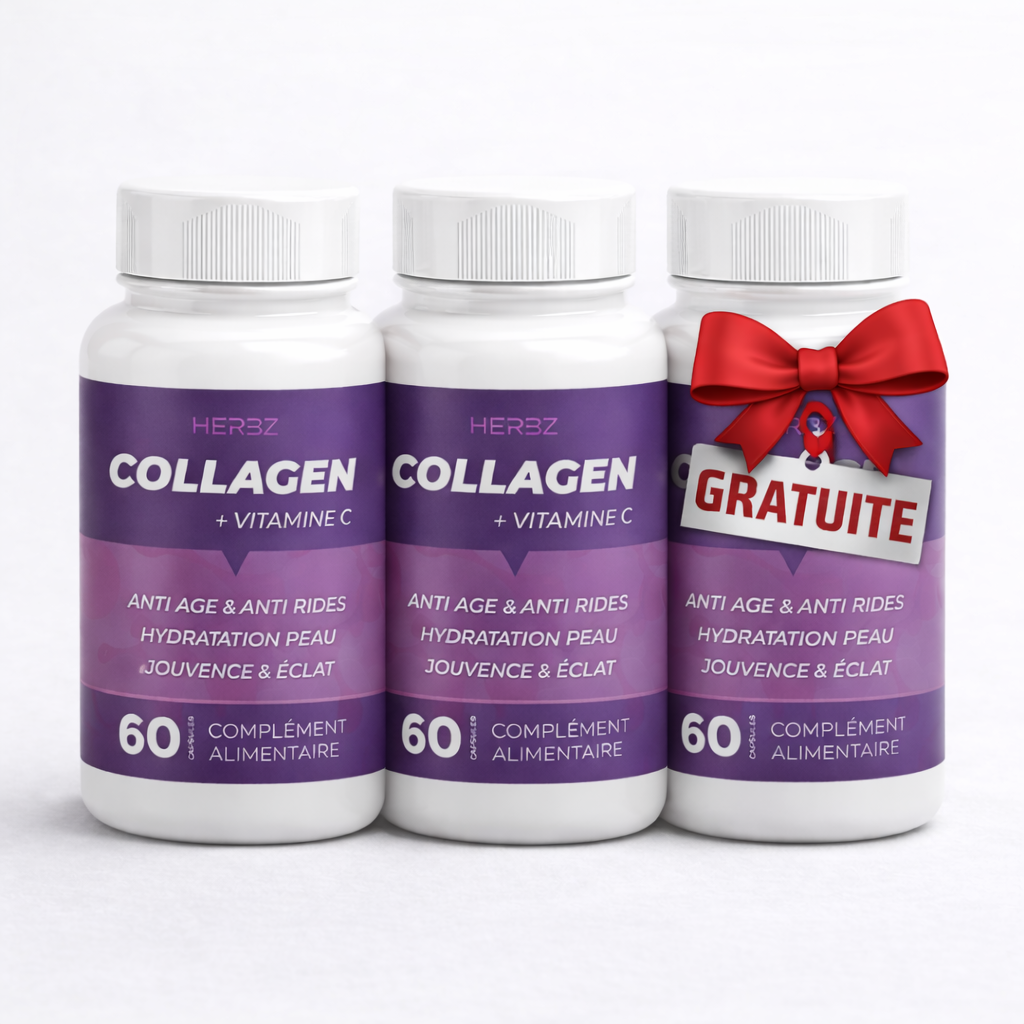 3 Capsules de collagène marin (180 capsules)