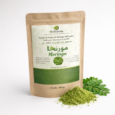 Herborisia – 100% Pure Moringa Leaf Powder (200g)
