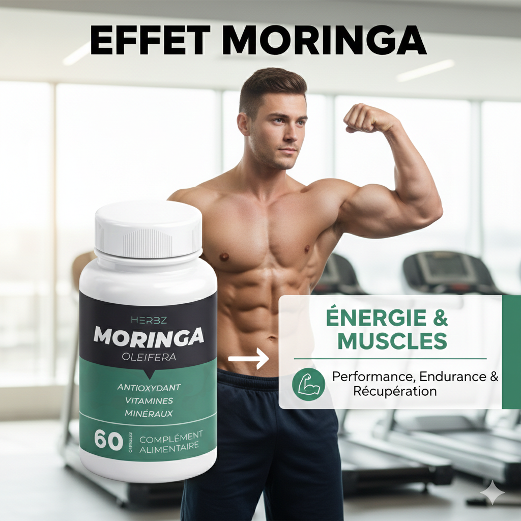 Moringa Olifera 60 Capsules Tunisie